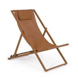 TAYLOR PECAN DECKCHAIR