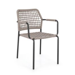 RAJADA CHARCJA60/KHAKI CHAIR W-ARMREST