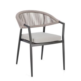 MILLOR CHARCJA60/KHAKI CHAIR W-ARMREST W