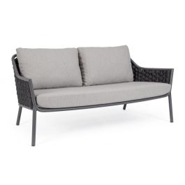 EVERLY ВЪГЛЕН QS22/ГРАФИТ ДИВАН 2 МЕСТЕН С ВЪЗГЛ. 