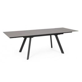 JARKKO BLACK EXT TABLE 160-240X90