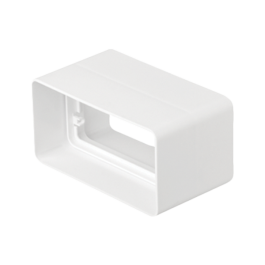 EL02-523 PVC КОНЕКТОР ЗА ВЪЗДУХОВОД 220X55ММ