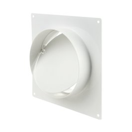 EL02-505 PVC КОНЕКТОР ЗА СТЕНА С КЛАПА Ф100MM