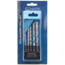 5pcs Masonry drill set