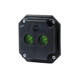 LL- 2 Light Indic. for fixing In distr. boardIP65 2 green