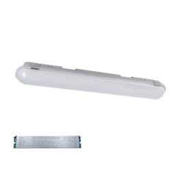 BELLA lighting fixture with LED strip 40W 6400K IP65++emergency kit
