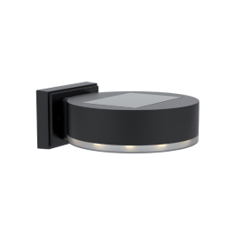 LED solar wall lamp 23428 0.3W IP44 black
