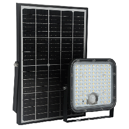 LED solar LED floodlight SOL307 10W IP65 with sensor