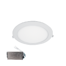 LED panel round waterproof 18W 6500K IP44+ emergency kit