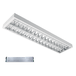 LENA ОСВ. С LED ТРЪБИ T8 STELLAR 2X18W 6200K BM+АВ
