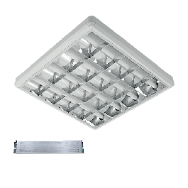 LENA ОСВ. С LED ТРЪБИ T8 STELLAR 4X9W 6200K OM+АВ