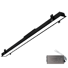 ELMARK LED profile recessed 600mm 24W 3000K BL+Em