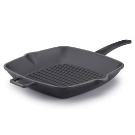 AGNELLI ЧУГУНЕН ГРИЛ ТИГАН SLOW-COOK 26X32 ЧЕРЕН