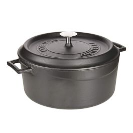 AGNELLI ЧУГУНЕНА ТЕНДЖЕРА SLOW-COOK 28CM 6,7L ЧЕР
