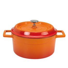 AGNELLI ЧУГУНЕНА ТЕНДЖЕРА SLOW-COOK 28CM 6,7L ОРАН