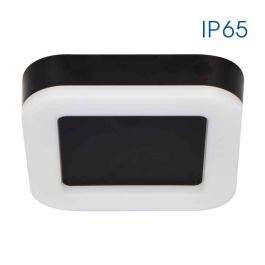 V LED CEILING LIGHT DOLCE/SQ 15W 4000K BLACK IP65