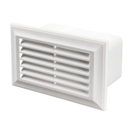 РЕШЕТКА PVC ЗА ПЛОСЪК ВЪЗДУХОВОД 110X60MM