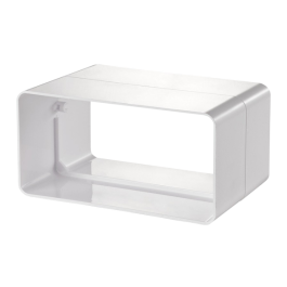 КОНЕКТОР PVC ЗА ПЛОСЪК ВЪЗДУХОВОД 110X55MM