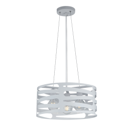 HELIX PENDANT 3XE27 WHITE