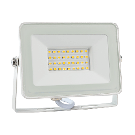 LED floodlight VEGA Slim 30W 3000K IP65 WH