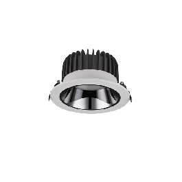 LED downligh TS0940 9W, 240V, 4000K, 60ᴼ, IP44, white+ emergency kit