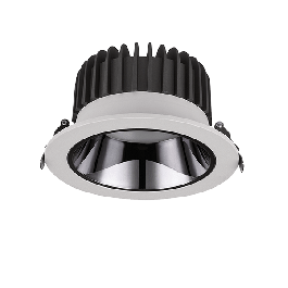 LED downligh TS2440 24W, 240V, 4000K, 60ᴼ, IP44, white+ emergency kit