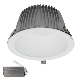 EL-6228 recessed LED downlight 42W 6500K+emergency kit
