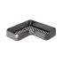 Corner Shower Basket GEDY Il Giglio, Gun Metal