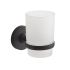 Toothbrush Holder GEDY Felce, Matt Black