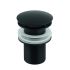Click-Clack washbasin drain GEDY, matt black