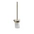 Wall-Mounted Toilet Brush with Holder GEDY Pirenei, Matt Gold