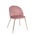 TANYA PINK VELVET CHAIR
