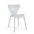 TESSA LIGHT GREY CHAIR W-MATCH COL.LEGS