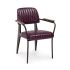 NELLY VINTAGE BORDEAUX CHAIR W-ARM