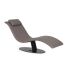 Bizzotto Chaise longue VERMONT 60x170x84cm grey