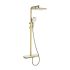 Thermostatic shower set 6703, Adjustable, Brush Gold
