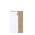 Shoe cabinet ONE, white and artisan oak 