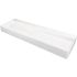 BLUR Basin, 1200x400 mm, Alabaster, with Rosette
