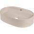 SILIA Basin with Tap Hole, Beige, 550x350 mm