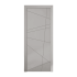 Interior Door with Frame EKASA INCONTRI 80x210х12 cm, with Hinges, Left Magnetic Lock, Grey