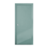 Interior Door with Frame EKASA INCONTRI 80x210х12 cm, with Hinges, Magnetic Lock, Laguna Blue