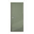 Interior Door with Frame EKASA INCONTRI 80x210х12 cm, with Hinges, Magnetic Lock, Olive Green