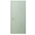 Interior Door with Frame EKASA INCONTRI IN-RIM 90x240х12 cm, with Hinges, Magnetic Lock, Sage Green