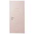 Interior Door with Frame EKASA INCONTRI IN-RING 100x240х12 cm, with Hinges, Magnetic Lock, Pink Powder