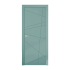 Interior Door with Frame EKASA INCONTRI STELLA 80x210х12 cm, with Hinges, Magnetic Lock, Laguna Blue