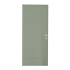 Interior Door with Frame EKASA LIGHT 80x210х12 cm, with Hinges, Magnetic Lock, Olive Green