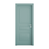 Interior Door with Frame EKASA METRICA 80x210х12 cm, with Hinges, Magnetic Lock, Laguna Blue