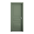 Interior Door with Frame EKASA METRICA 80x210х12 cm, with Hinges, Right Magnetic Lock, Olive Green