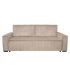 Straight sofa RIPSO, with a pull-out mechanism, Beige