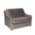 Convertible armchair NIGHT, with everyday sleeping mechanism, Gray